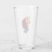 afro-eenhoorn | De Goddelijke Eenhoorn Glas (Achterkant)