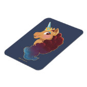 afro-eenhoorn | De Goddelijke Eenhoorn Magneet (Linkerzijde)