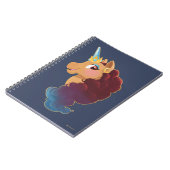 afro-eenhoorn | De Goddelijke Eenhoorn Notitieboek (Linkerzijde)