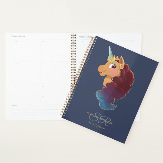 Afro Eenhoorn | Divine de Eenhoorn Planner (Display)