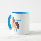 afro-eenhoorn | Divine Prancing Mok (Voorkant links)