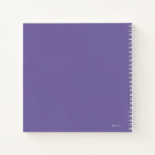 afro-eenhoorn | Divine Prancing Notitieboek (Achterkant)