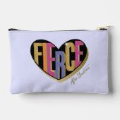 Afro Eenhoorn Fierce Heart Design Etui (Achterkant)