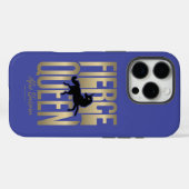 Afro Eenhoorn Fierce Queen Case-Mate iPhone Case (Achterkant (horizontaal))