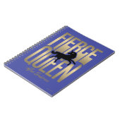 Afro Eenhoorn Fierce Queen Notitieboek (Linkerzijde)