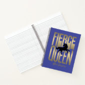 Afro Eenhoorn Fierce Queen Notitieboek (Binnen)