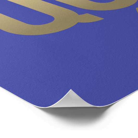 Afro Eenhoorn Fierce Queen Poster (Hoek)