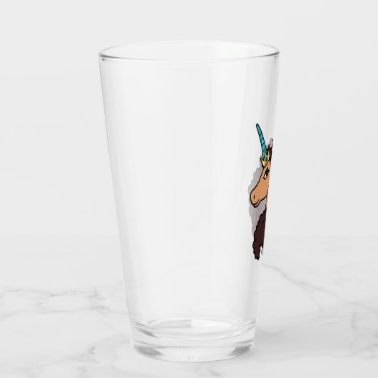 afro-eenhoorn | goddelijk glas (Rechts)