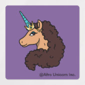 afro-eenhoorn | goddelijk labels (Design 1)