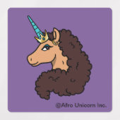afro-eenhoorn | goddelijk labels (Design 2)