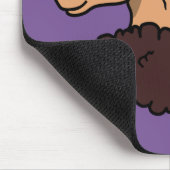 afro-eenhoorn | goddelijk muismat (Hoek)