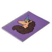 afro-eenhoorn | goddelijk notitieboek (Linkerzijde)