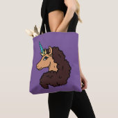 afro-eenhoorn | goddelijk tote bag (Dichtbij)