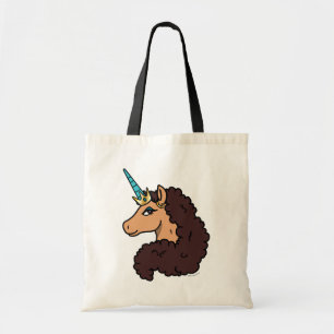 afro-eenhoorn   goddelijk tote bag