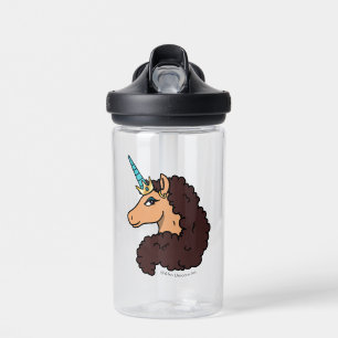 afro-eenhoorn goddelijk waterfles