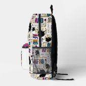 Afro Eenhoorn Living the Dream Design Bedrukte Rugzak (Rechts)