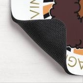 Afro Eenhoorn Living the Dream Design Muismat (Hoek)