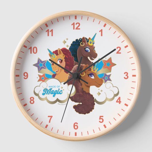 Afro Eenhoorn "Made of Magic" Trio Design (Voorkant)