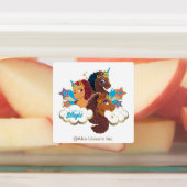 Afro Eenhoorn "Made of Magic" Trio Design Labels (Aangebracht)