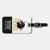 afro-eenhoorn | Magisch - altijd fel Bagagelabel (Voorkant horizontaal)