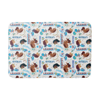 Afro Eenhoorn Magisch Empowering Patroon Badmat