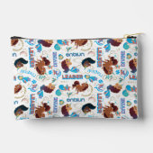 Afro Eenhoorn Magisch Empowering Patroon Etui (Achterkant)