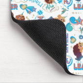 Afro Eenhoorn Magisch Empowering Patroon Muismat (Hoek)