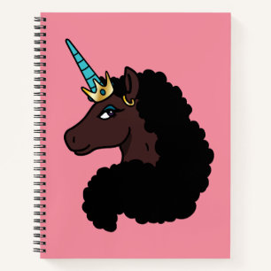 afro-eenhoorn   magisch notitieboek