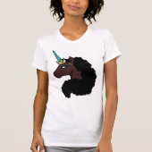 afro-eenhoorn | magisch t-shirt (Voorkant)