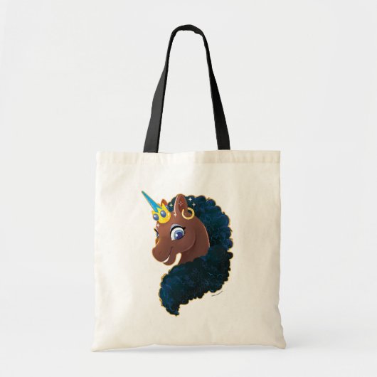 afro-eenhoorn | magisch tote bag (Voorkant)