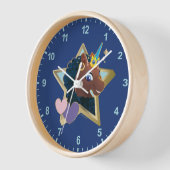 Afro Eenhoorn magische ster (Hoek)