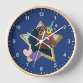 Afro Eenhoorn magische ster (Voorkant)