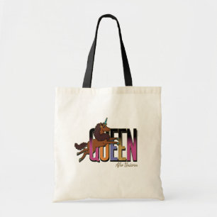 Afro Eenhoorn Queen Design Tote Bag