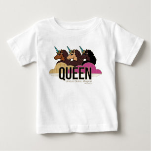 Afro Eenhoorn Queen Trio Design