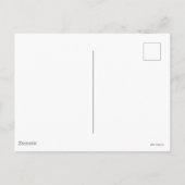 Afro Eenhoorn Trio Heart Design Briefkaart (Achterkant)