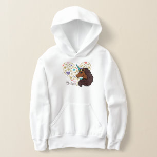 afro-eenhoorn Uniek hartontwerp