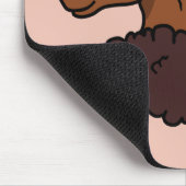 afro-eenhoorn | Uniek Muismat (Hoek)