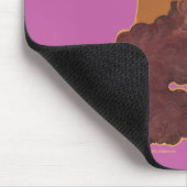 afro-eenhoorn | Uniek Muismat (Hoek)