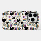 Afro Eenhoorn vet patroon Case-Mate iPhone Case (Achterkant (horizontaal))
