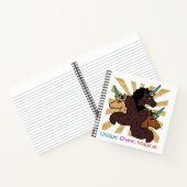 Afro-eenhoorntrio: uniek, goddelijk en magisch notitieboek (Binnen)