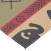 Afro Elephants Tafelkleed (Gekanteld)