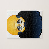 afro emoji legpuzzel (Horizontaal)
