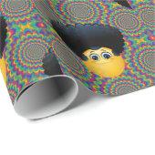 afro emojis cadeaupapier (Rol Hoek)