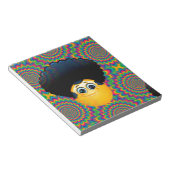 afro emojis notitieblok (Schuin)