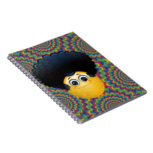 afro emojis notitieboek (Rechterzijde)