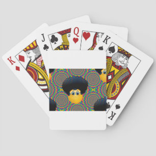 afro emojis pokerkaarten