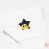 afro emojis ster sticker (Envelop)