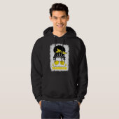 Afro Endometriosis Warrior For Black Women Endomet Hoodie (Voorkant volledig)