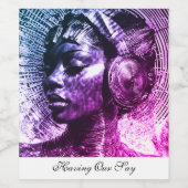 Afro-futurism, Book Titles Wijn Etiket (Enkel label)