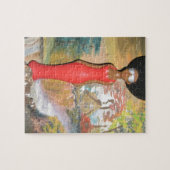 Afro Glam: een tijdloze schoonheid Legpuzzel (Horizontaal)